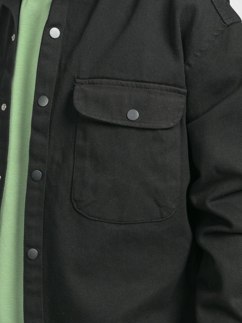 Мъжка дънкова ри с предни джобове Classical Style Черна
