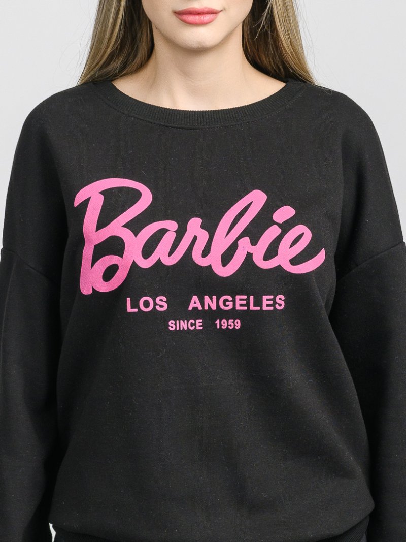 Дамска овърсайз блу Barbie In LA Черна